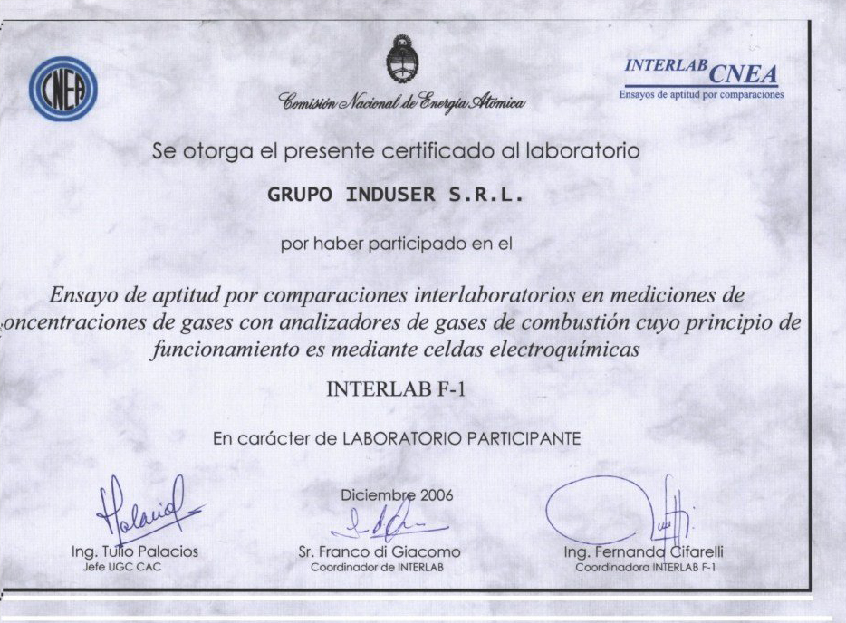 certificaciones