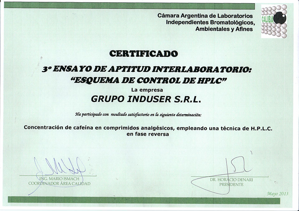 certificaciones